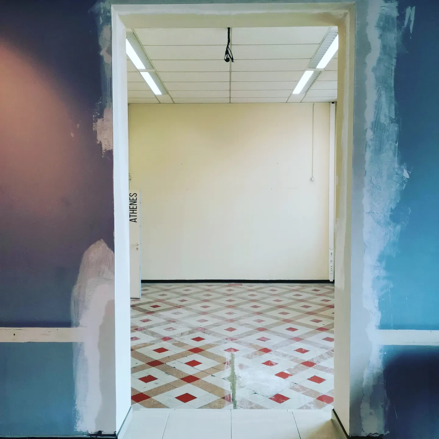 Ouverture de mur — Ceps — après